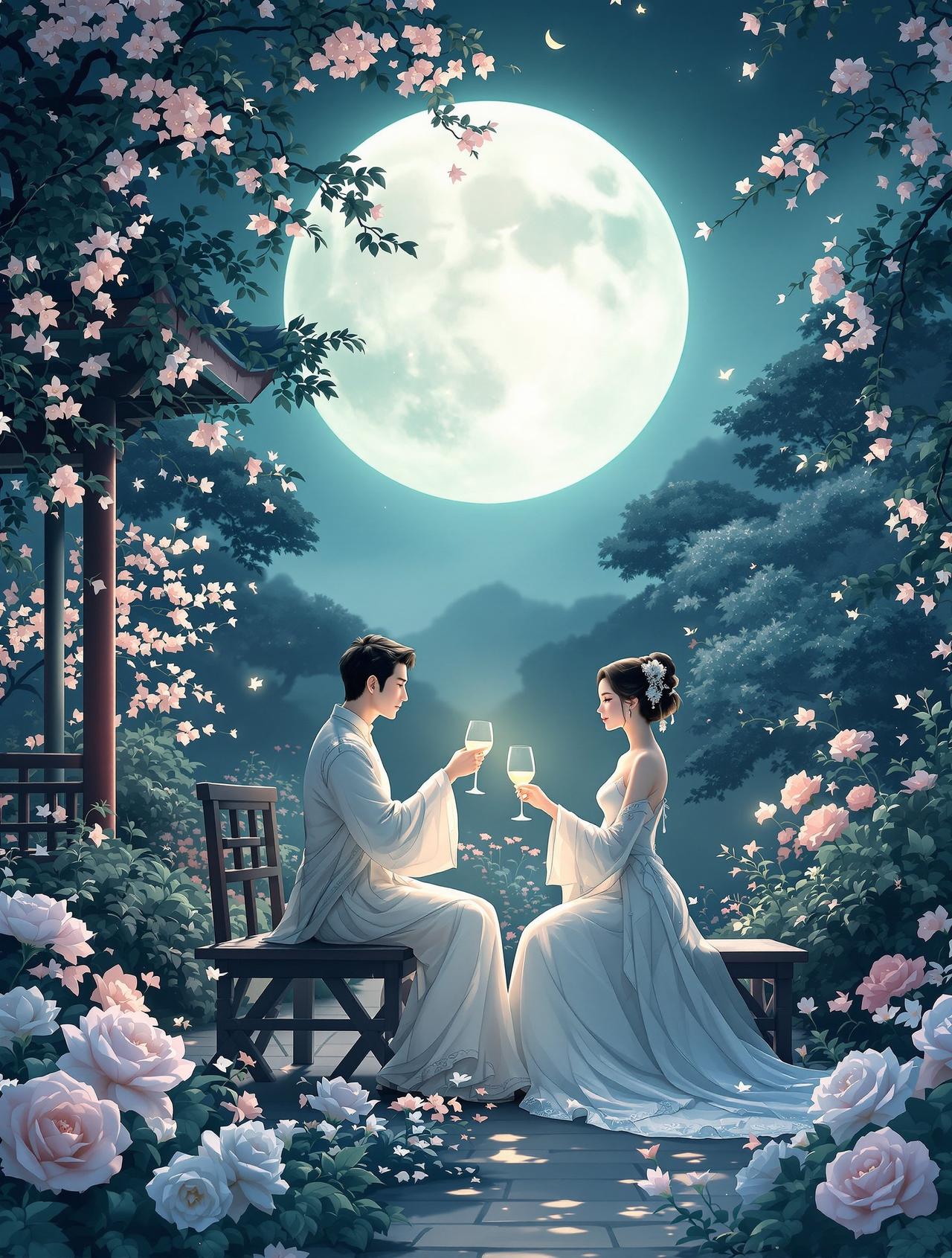 里番免费观看番剧 - 月下花间：花间一壶酒，月下共此生